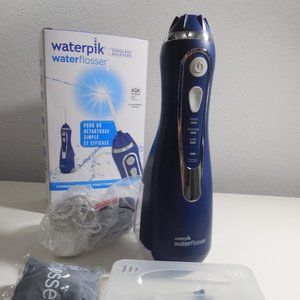 BLUE WATERPIK WATERFLOSSER CORDLESS ADVANCED MODEL WP-563CD